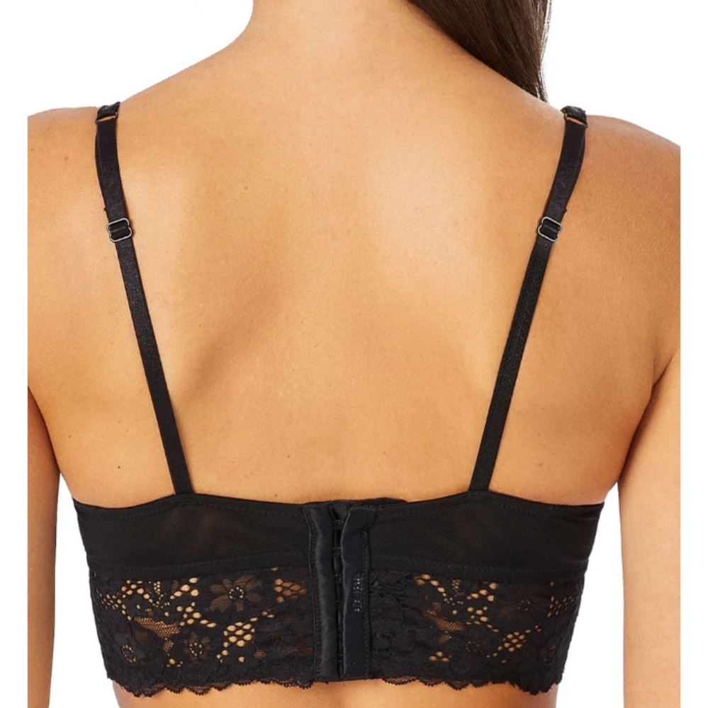 Adored by Adore Me Payal Longline Underwire Lace Demi Cup Bra Various Size - Picture 4 of 14